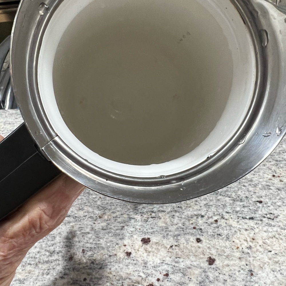 Corningware Blue Cornflower 9 Cup Coffee Pot with Original Inside Parts - Picture 12 of 12